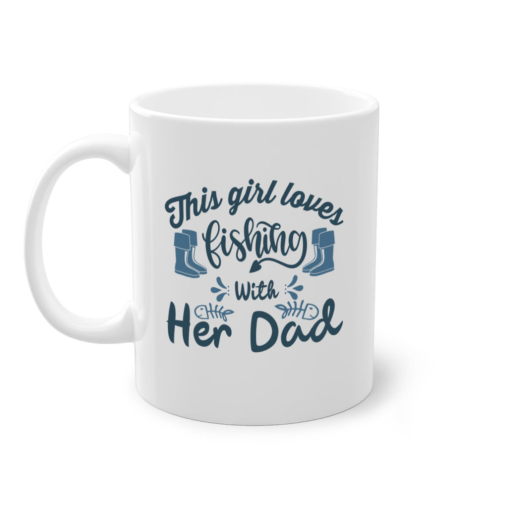 this girl loves fishing 19#- fishing-Mug / Coffee Cup