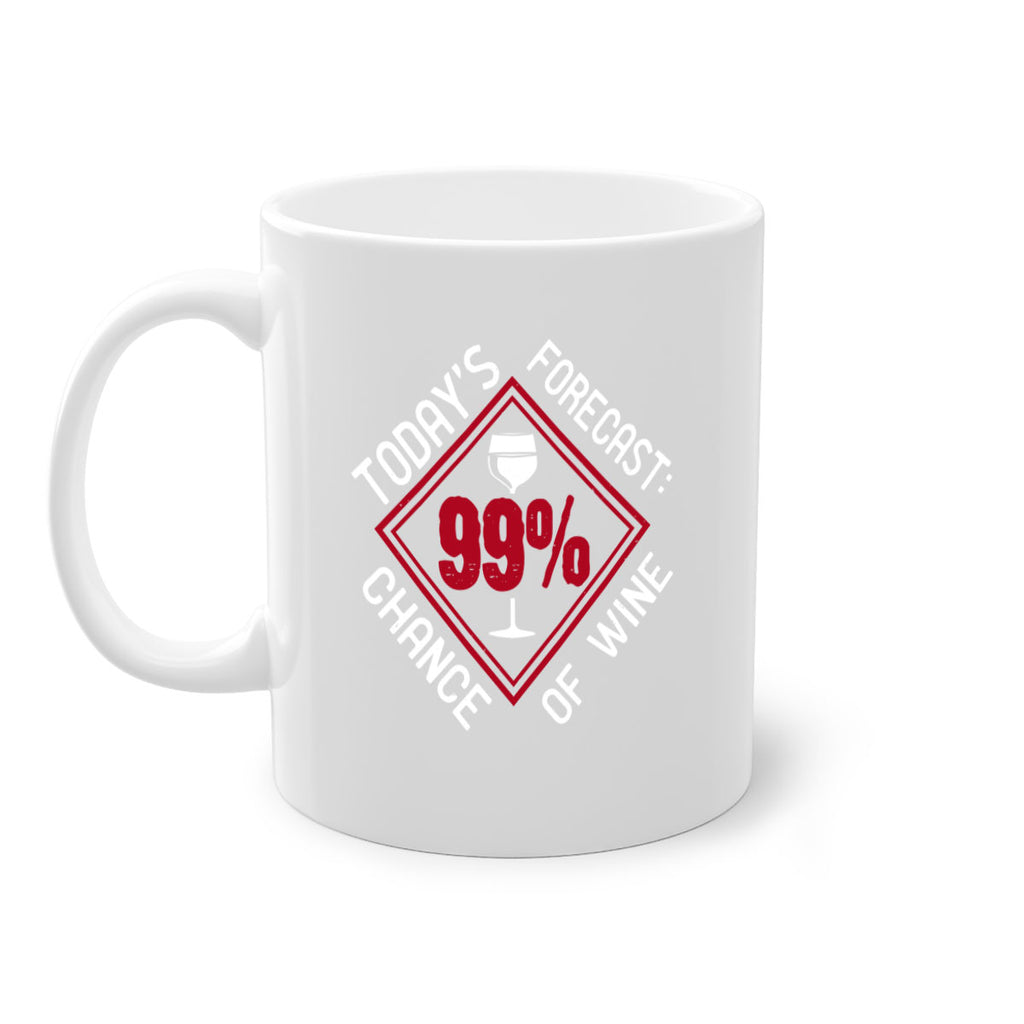 today’s forecast chance of wine of wine 115#- wine-Mug / Coffee Cup