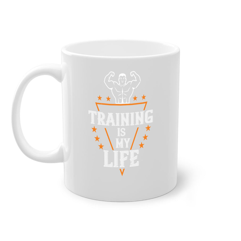 traing is my life 61#- gym-Mug / Coffee Cup
