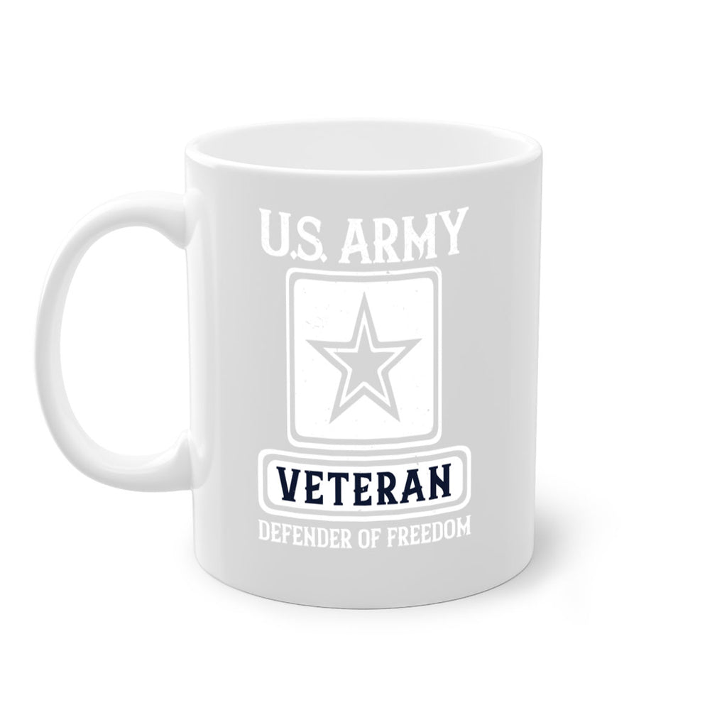 us army veteran defender of freedom 14#- veterns day-Mug / Coffee Cup