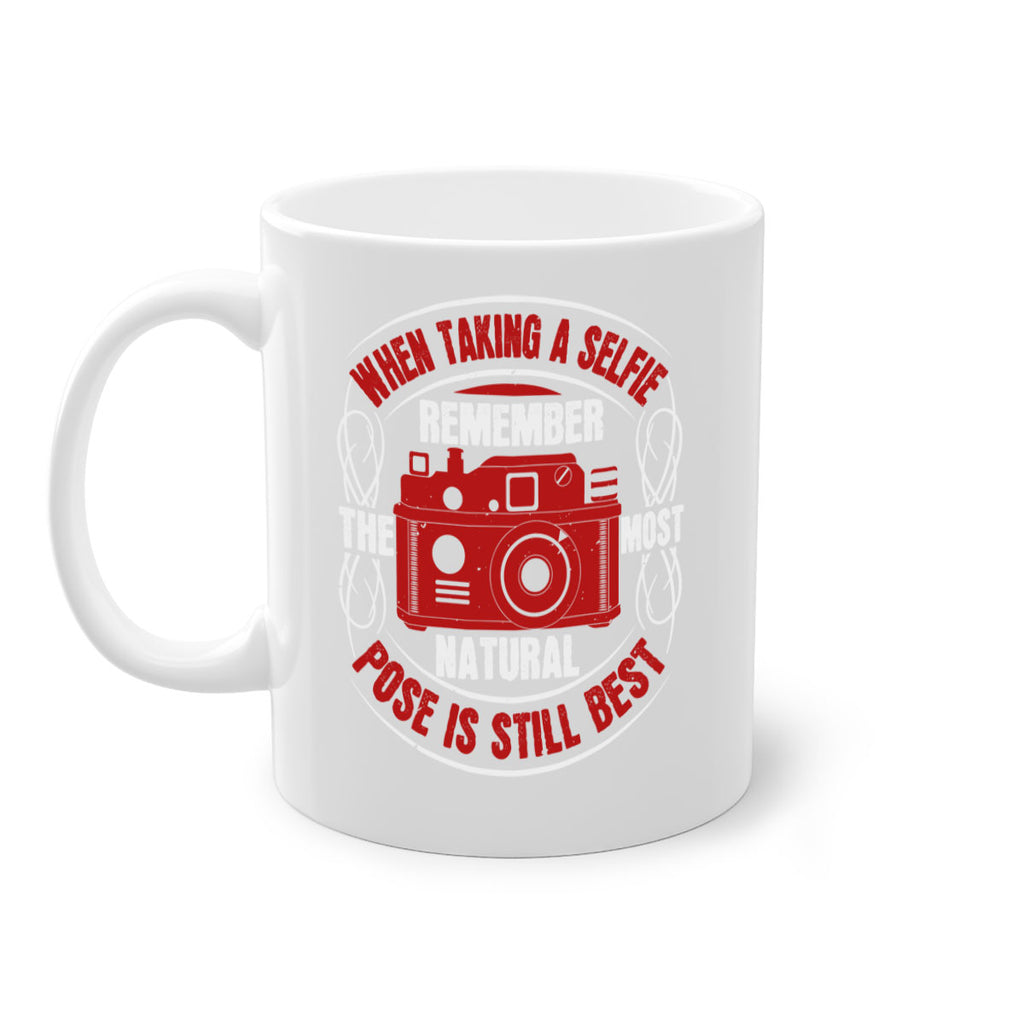 when taking a selfie remember 5#- photography-Mug / Coffee Cup