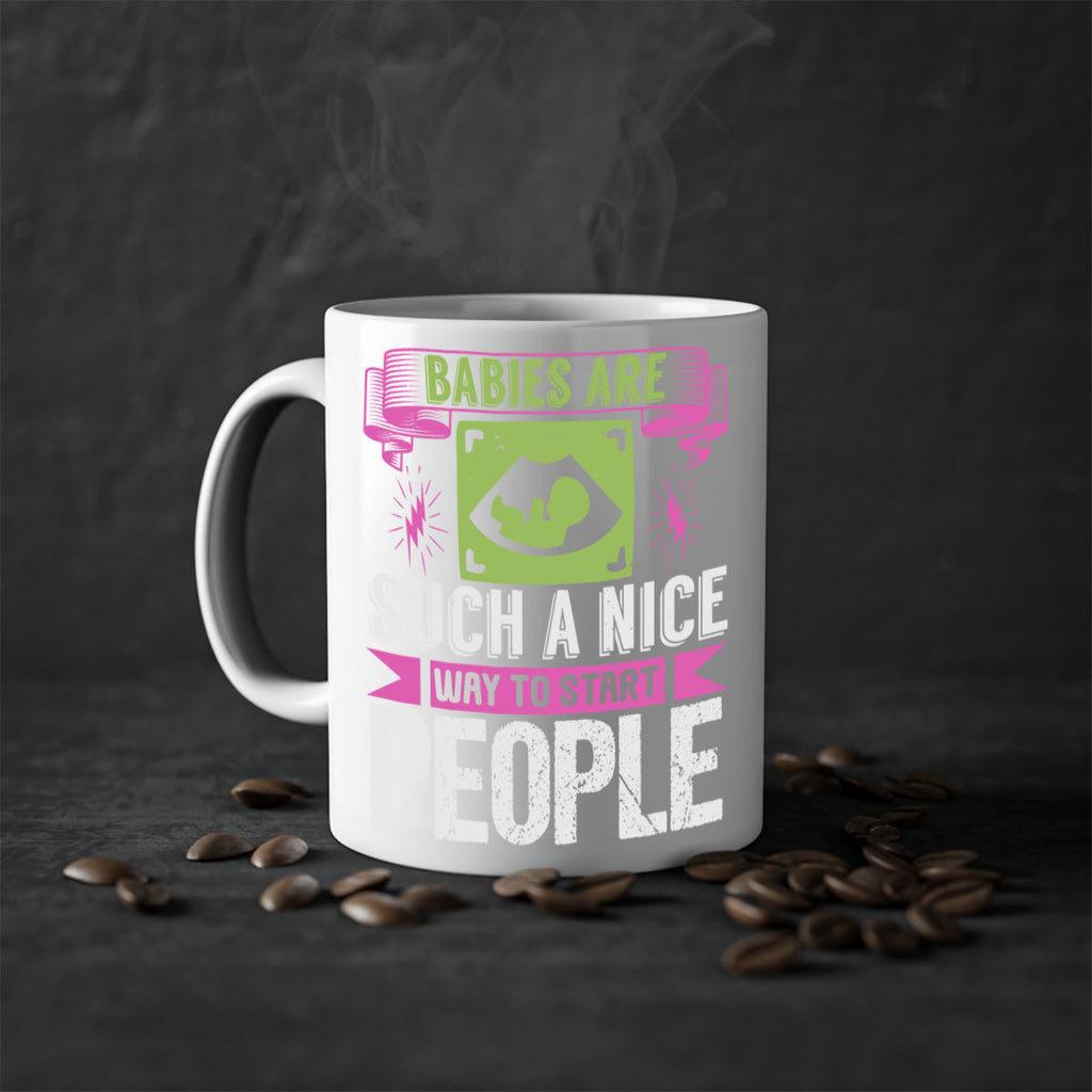 A baby is Gods opinion that life should go on Style 157#- baby2-Mug / Coffee Cup