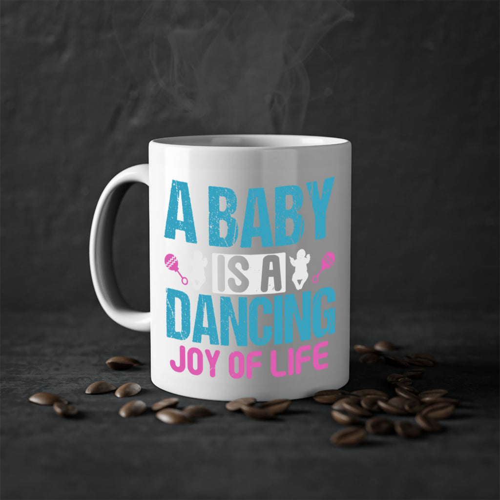 A baby is a dancing joy of life Style 179#- baby2-Mug / Coffee Cup