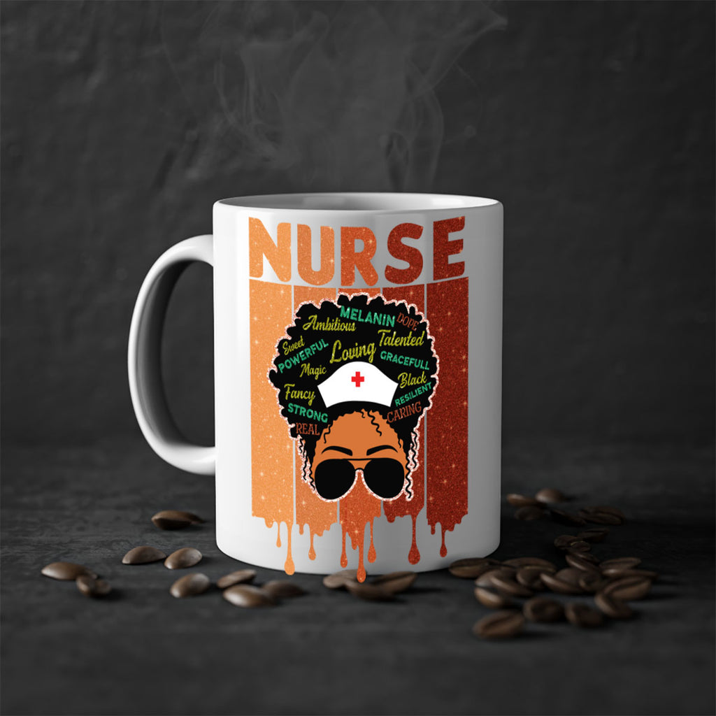Black Nurse African Melanin Juneteenth 22#- juneteenth-Mug / Coffee Cup