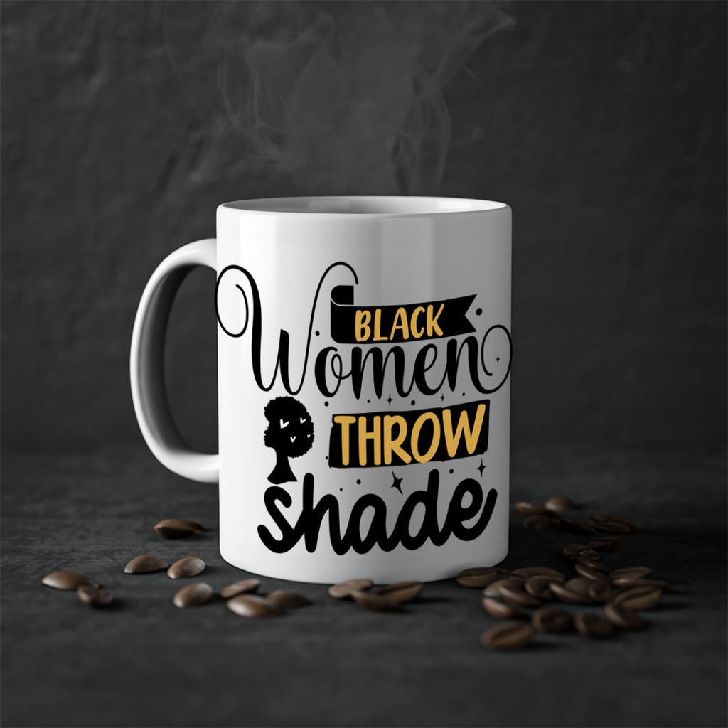 Black women throw shade Style 49#- Black women - Girls-Mug / Coffee Cup
