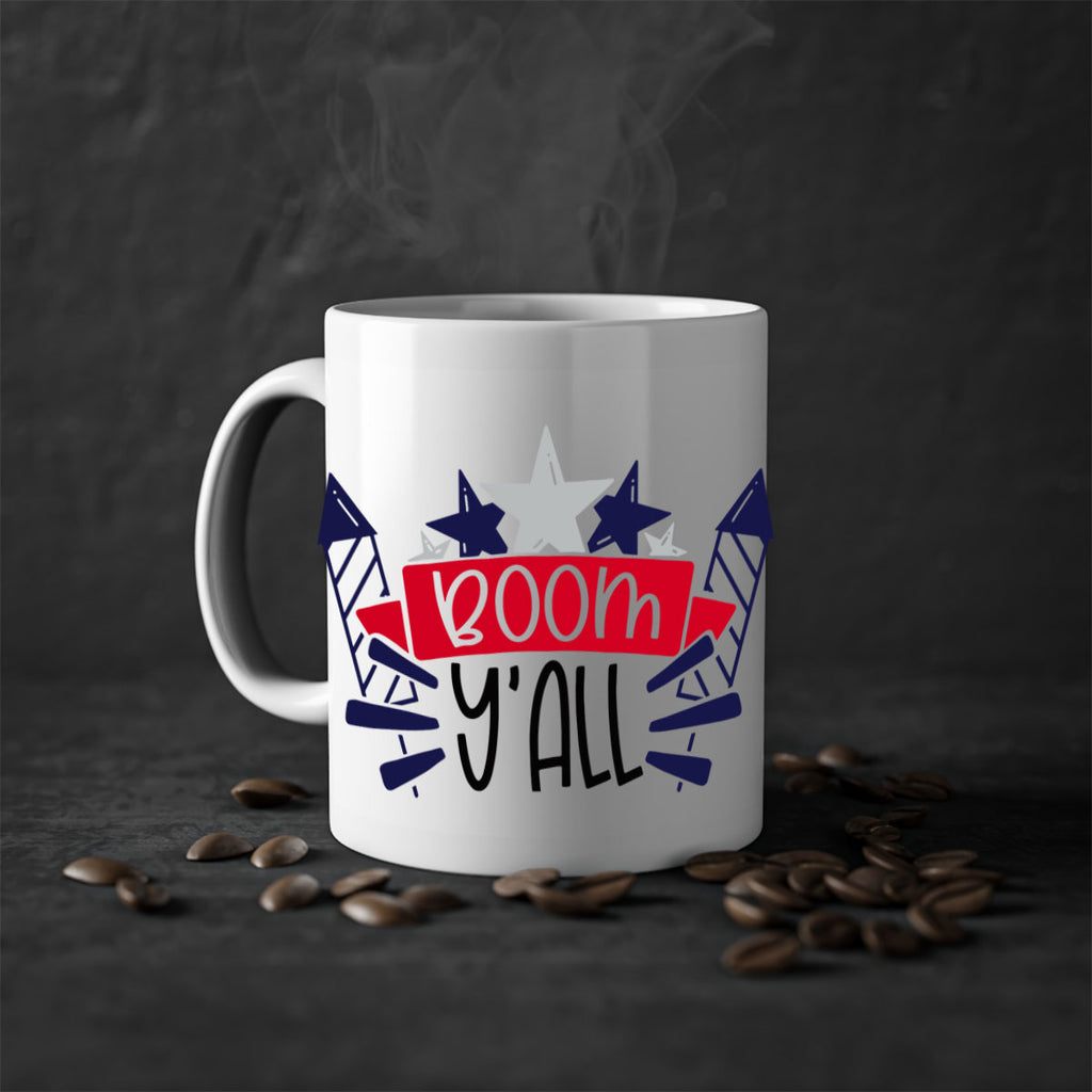 Boom Yall Style 146#- 4th Of July-Mug / Coffee Cup