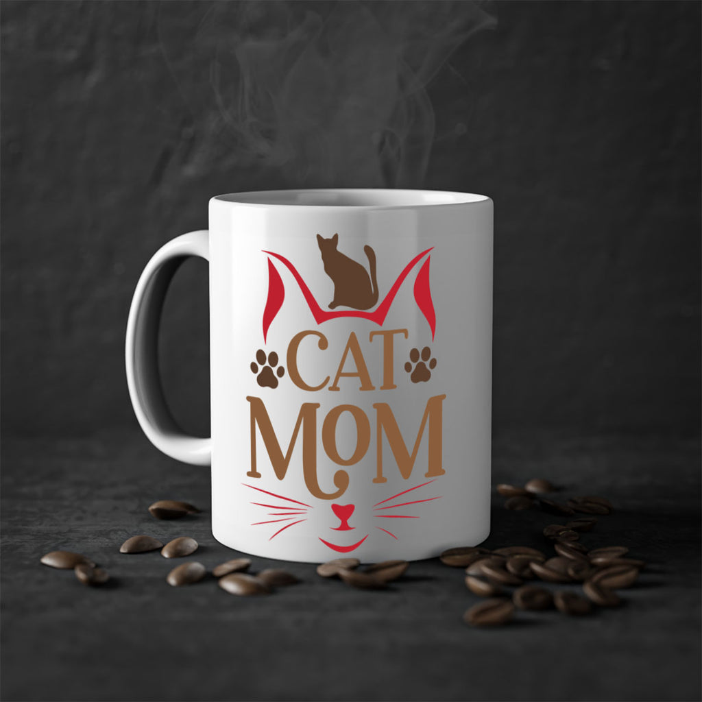 Cat Mom Style 6#- cat-Mug / Coffee Cup