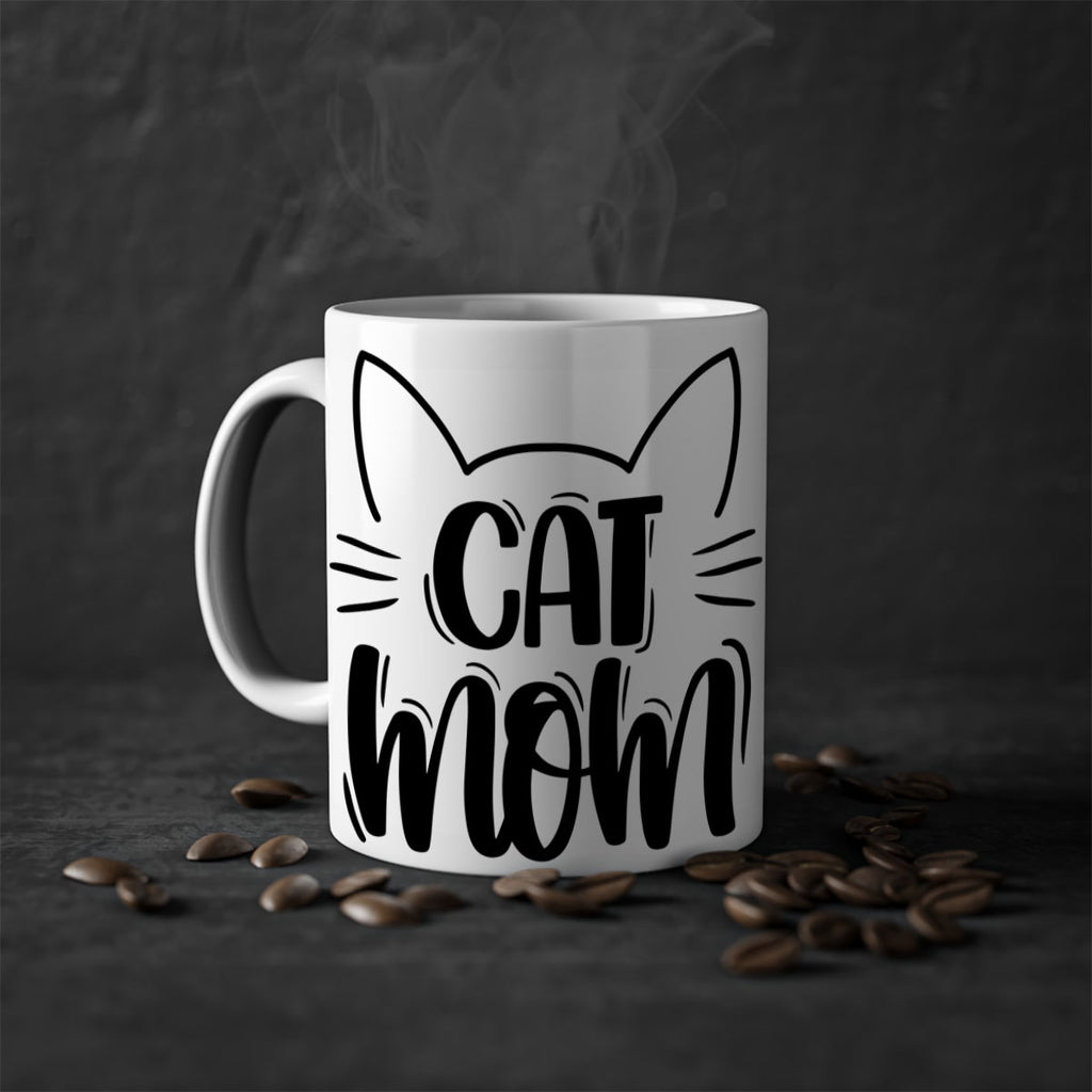 Cat Mom Style 85#- cat-Mug / Coffee Cup