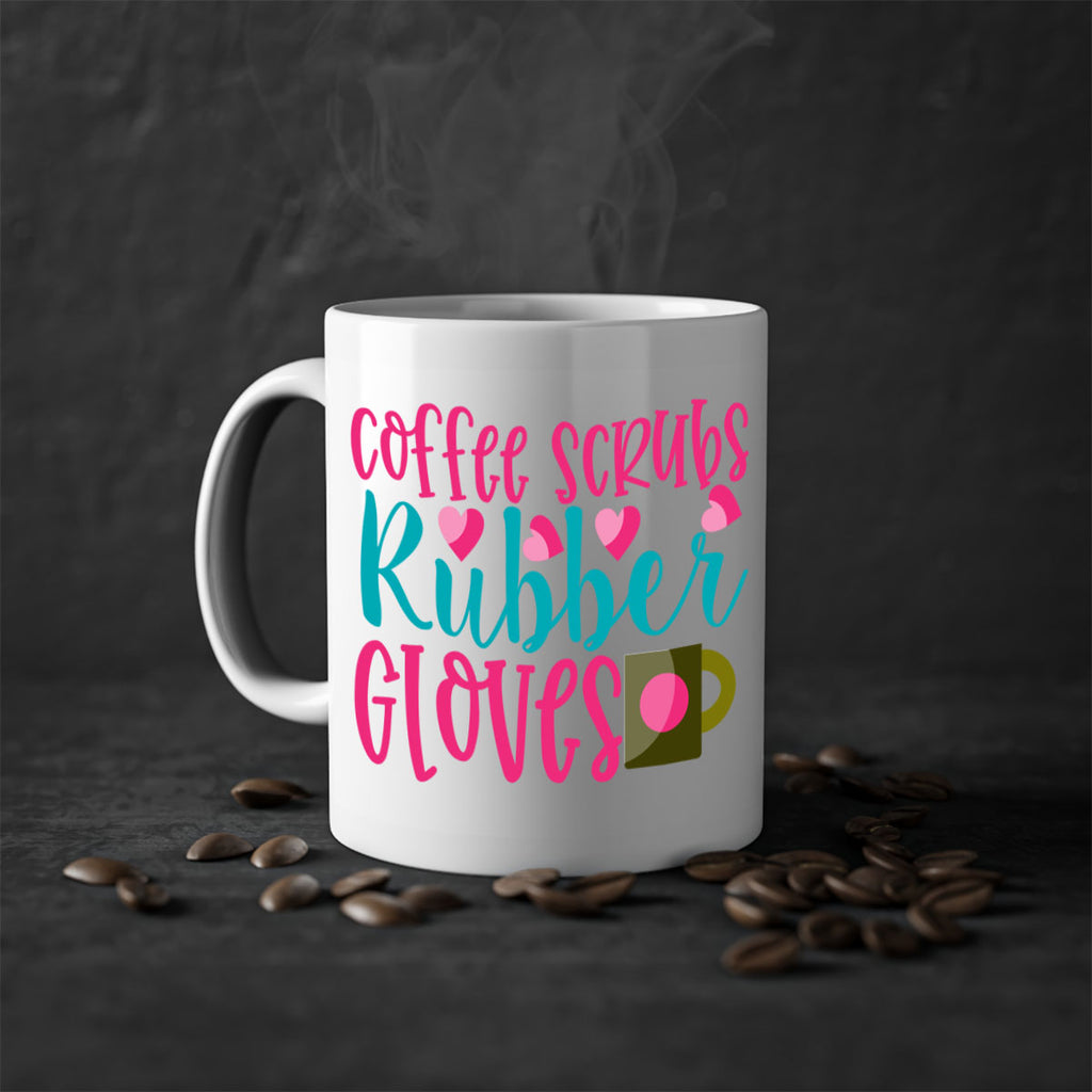Coffee Scrubs Rubber Gloves Style Style 208#- nurse-Mug / Coffee Cup