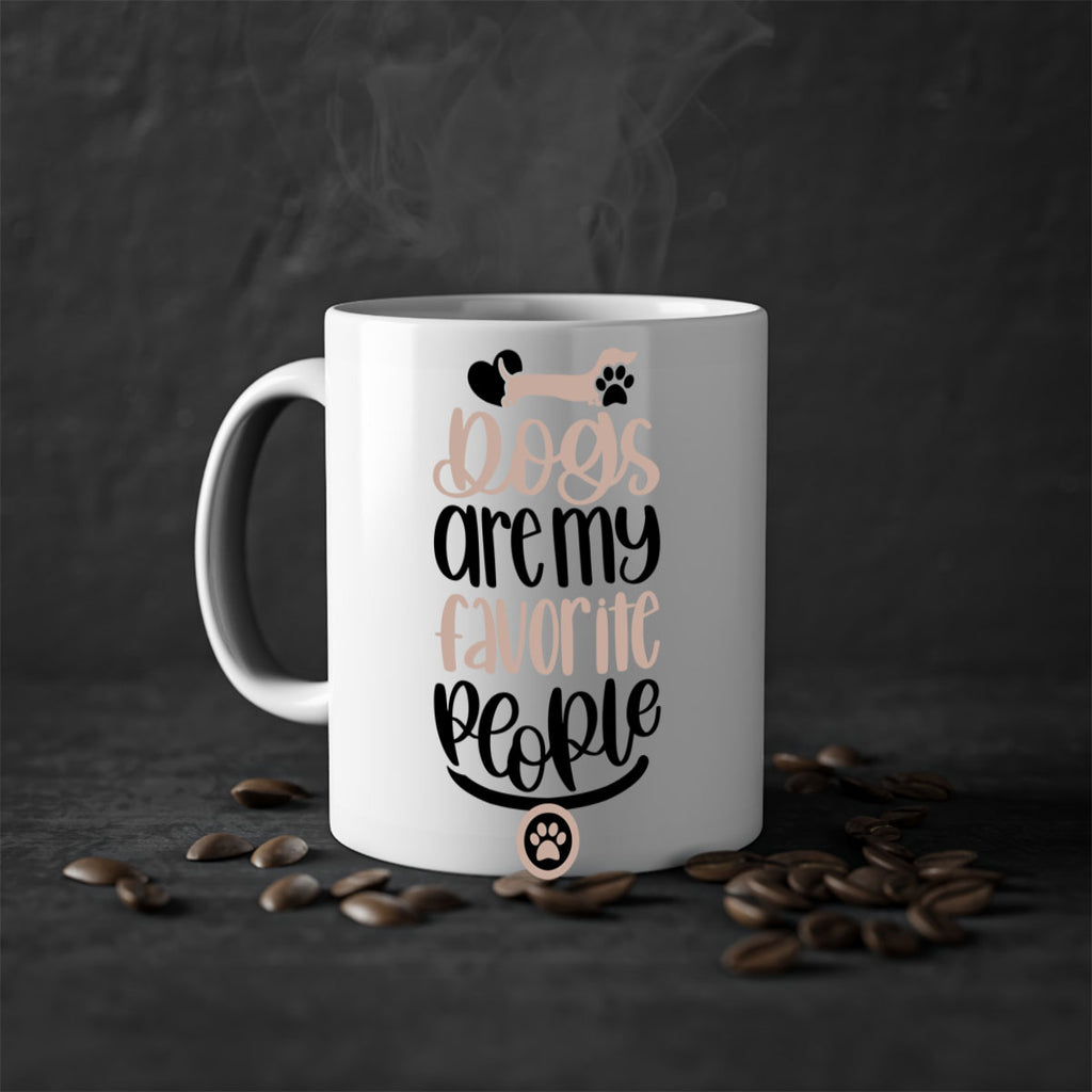 Dogs Are My Favorite People Style 23#- Dog-Mug / Coffee Cup