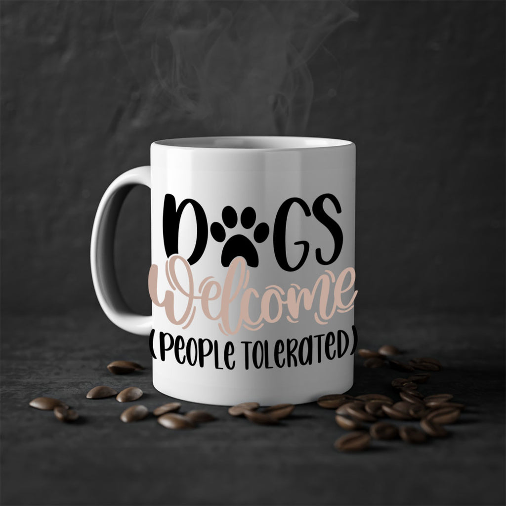 Dogs Welcome Style 21#- Dog-Mug / Coffee Cup