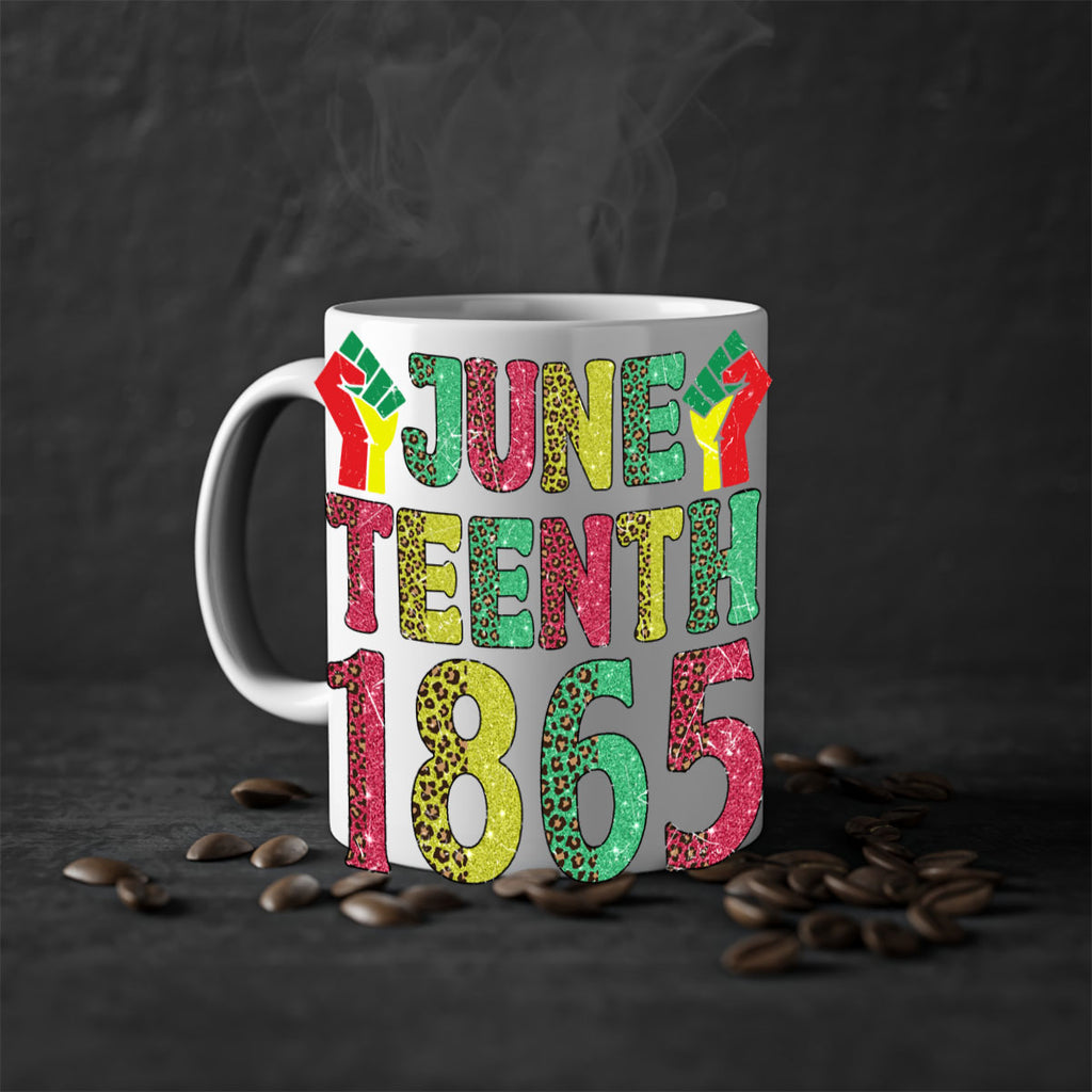 Fist Juneteenth Since 1865 Design Png 10#- juneteenth-Mug / Coffee Cup