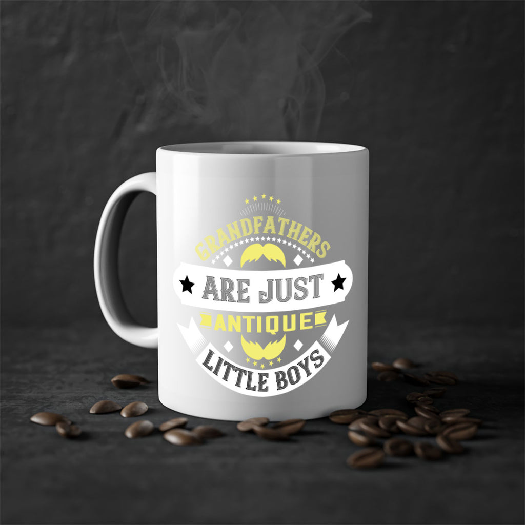 Grandfathers are just antique little boys 123#- grandpa-Mug / Coffee Cup