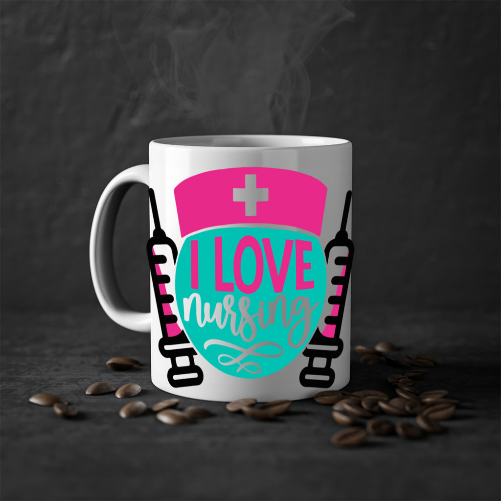 I Love Nursing Style Style 172#- nurse-Mug / Coffee Cup