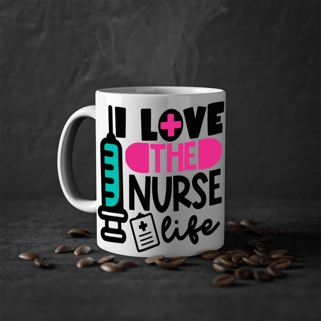 I Love The Nurse Life Style Style 168#- nurse-Mug / Coffee Cup