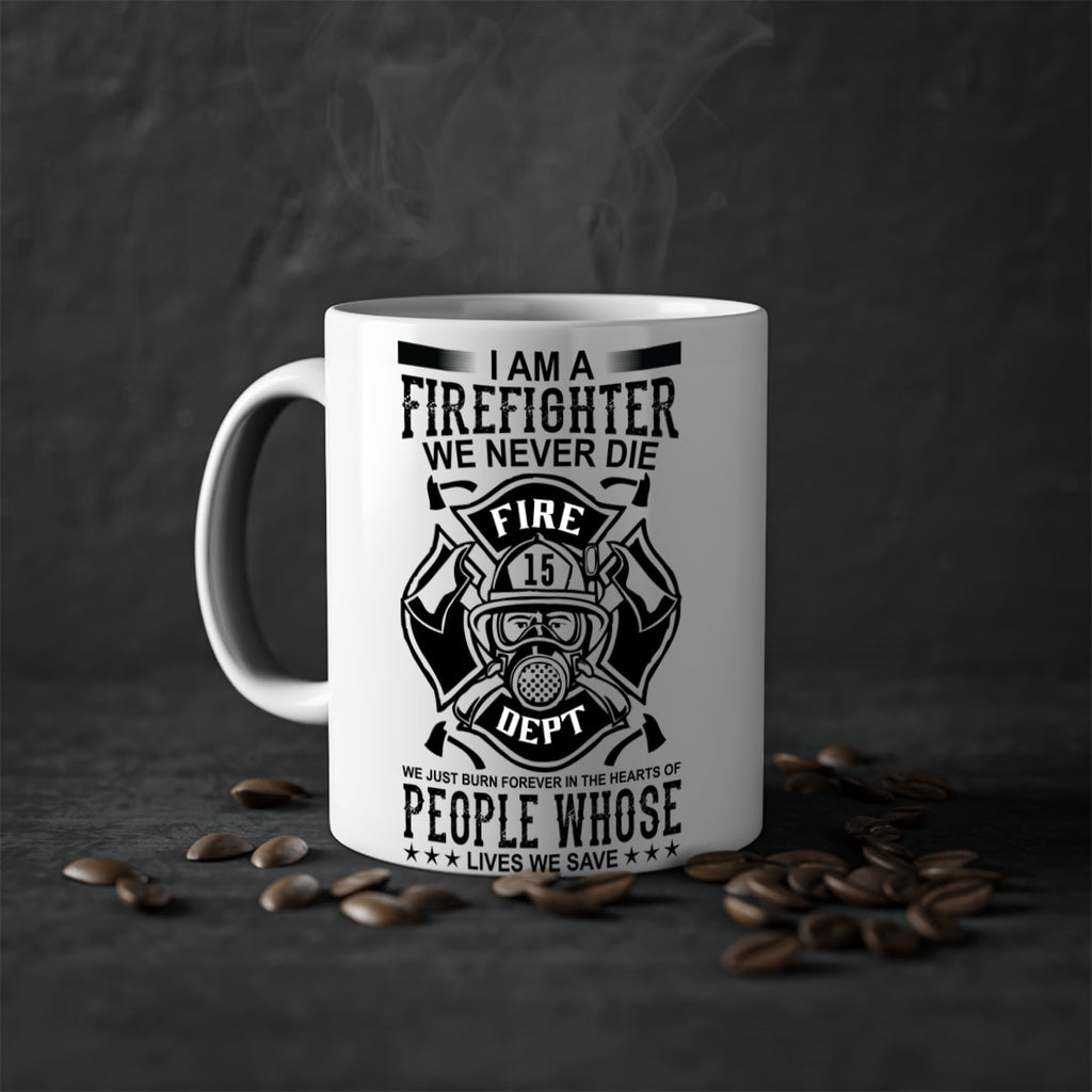 I am a Style 62#- fire fighter-Mug / Coffee Cup