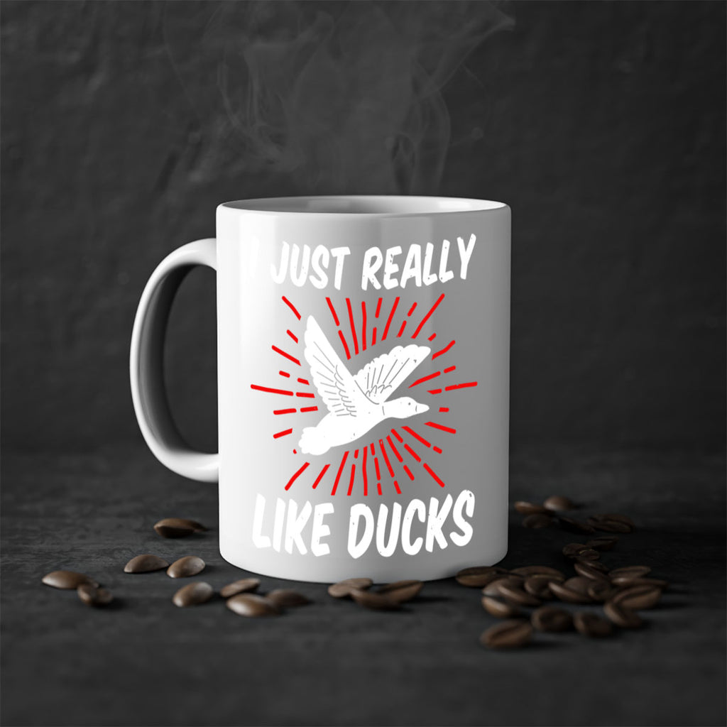 I just really like ducks Style 50#- duck-Mug / Coffee Cup