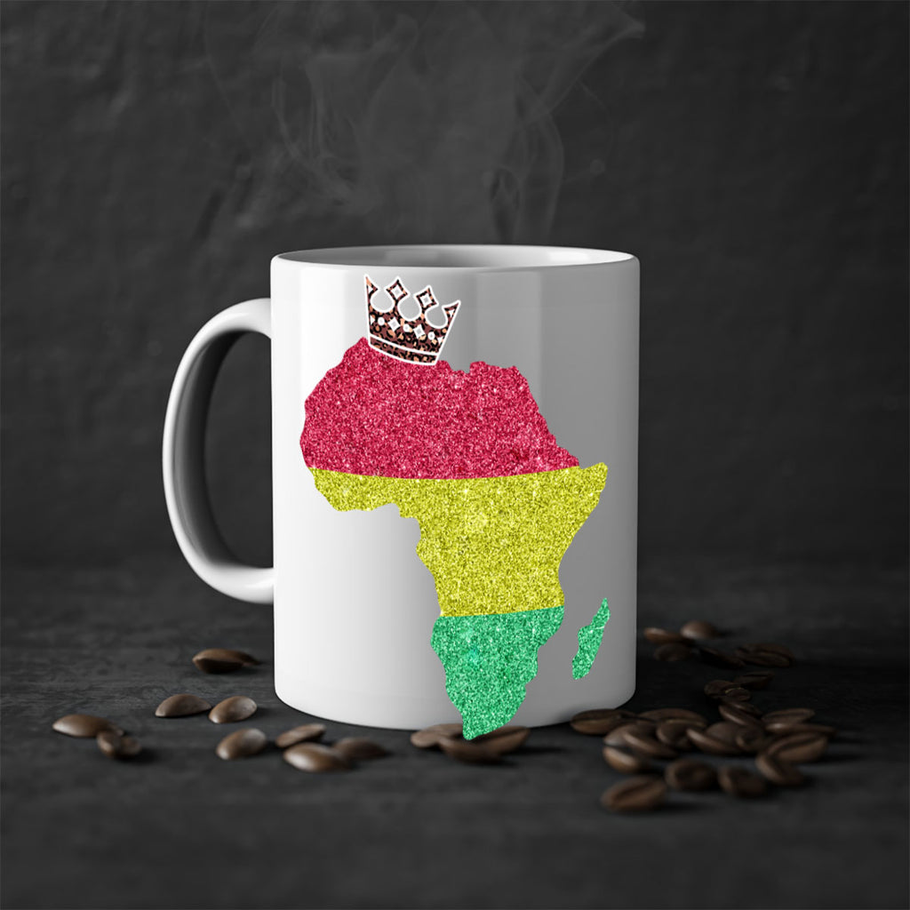 Juneteenth Crown Africa Flag 6#- juneteenth-Mug / Coffee Cup