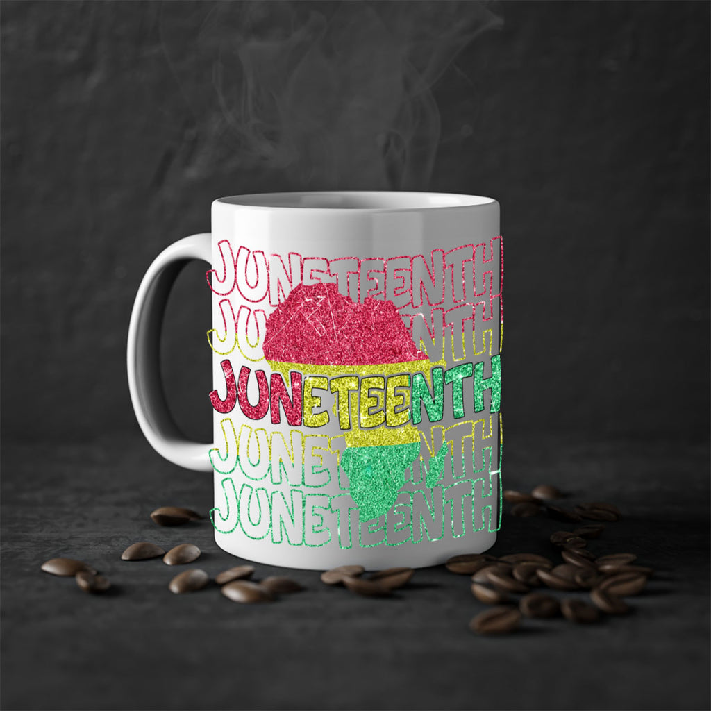 Juneteenth Fist Black History 1865 Png 13#- juneteenth-Mug / Coffee Cup