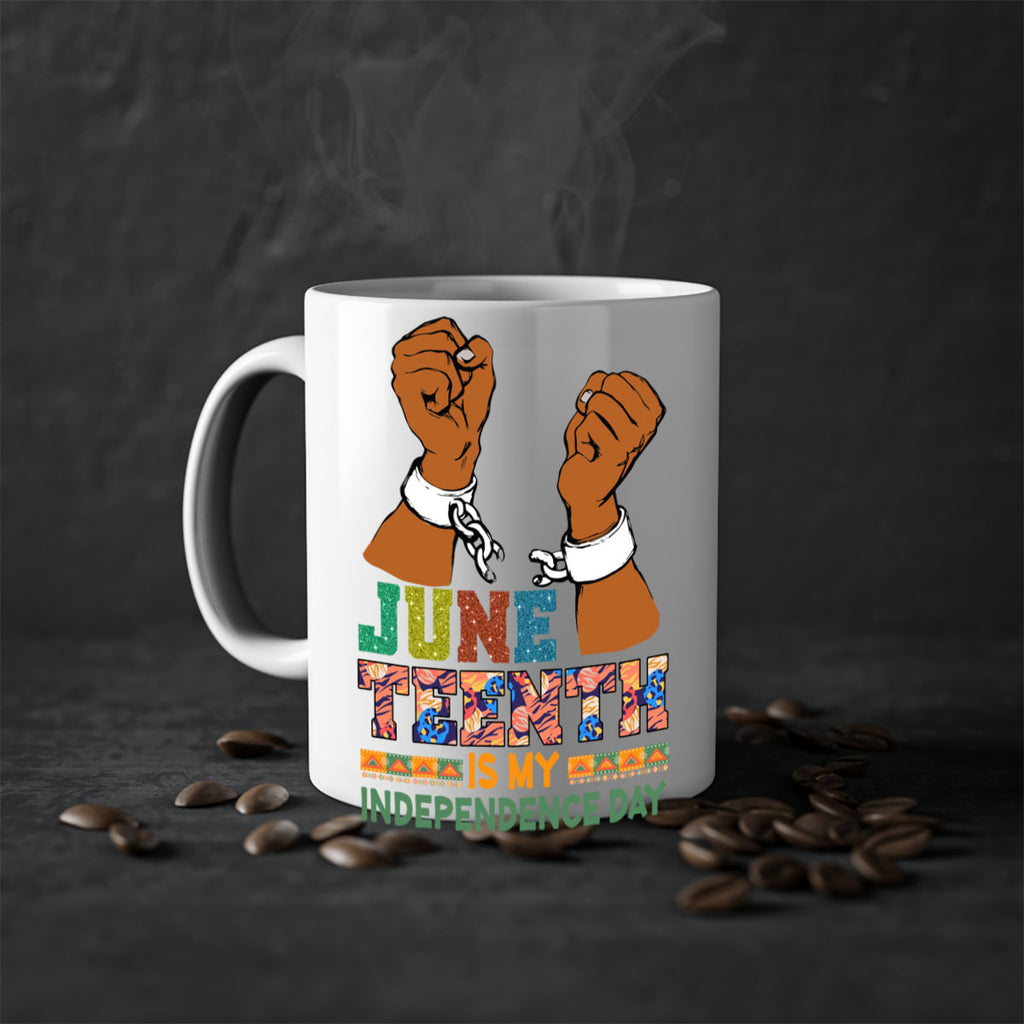 Juneteenth Is My Independence Day Png 29#- juneteenth-Mug / Coffee Cup