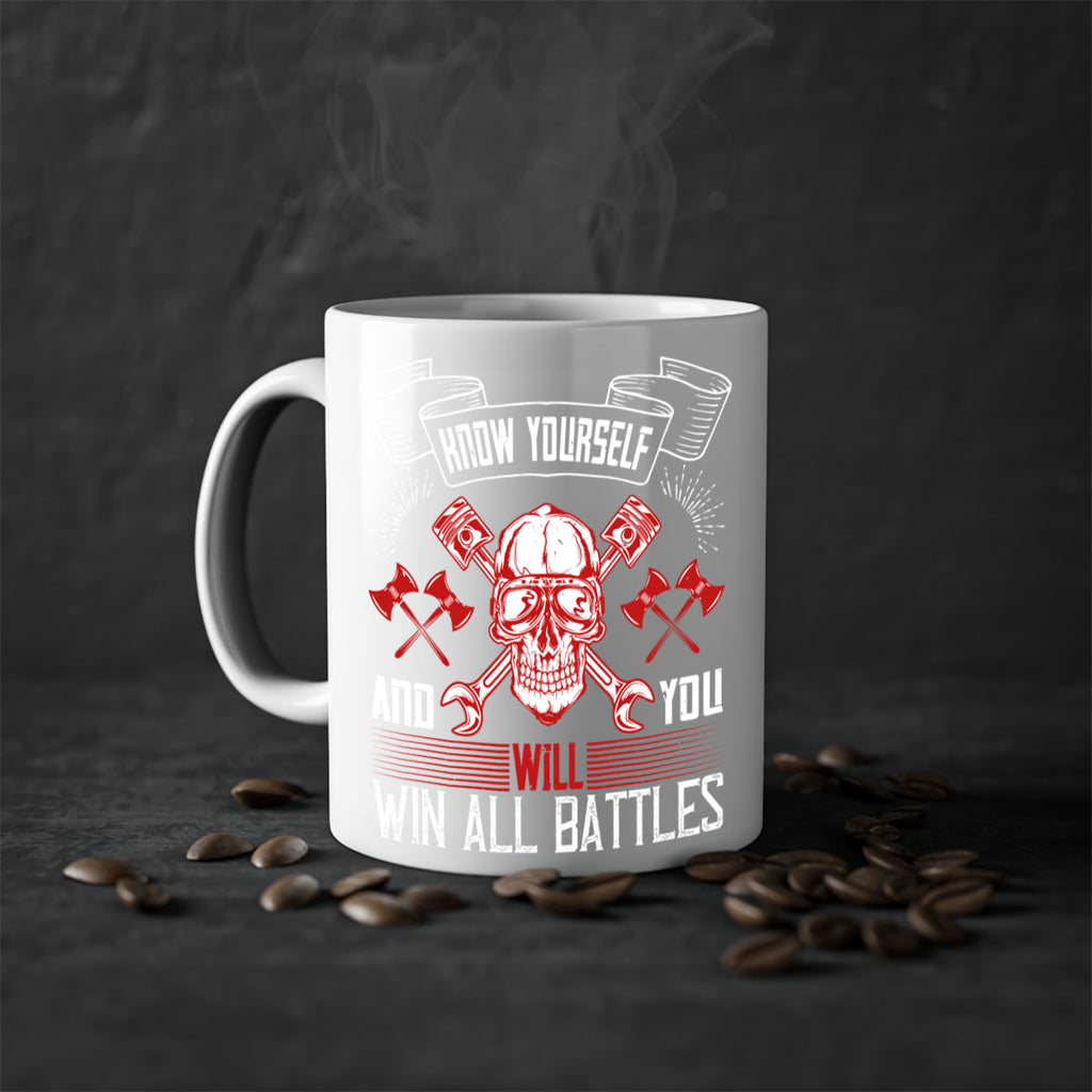 Know yourself and you will win all battles Style 25#- dentist-Mug / Coffee Cup