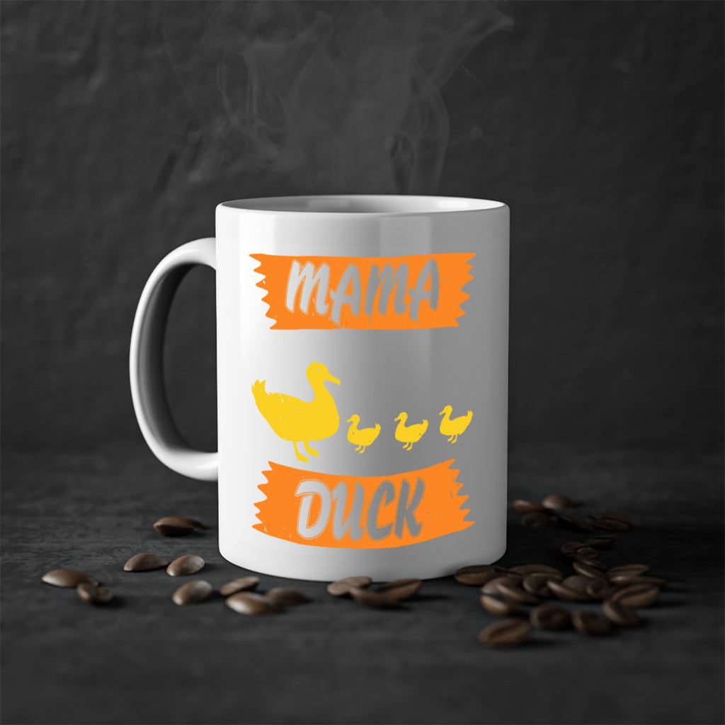 Mama Duck Style 26#- duck-Mug / Coffee Cup