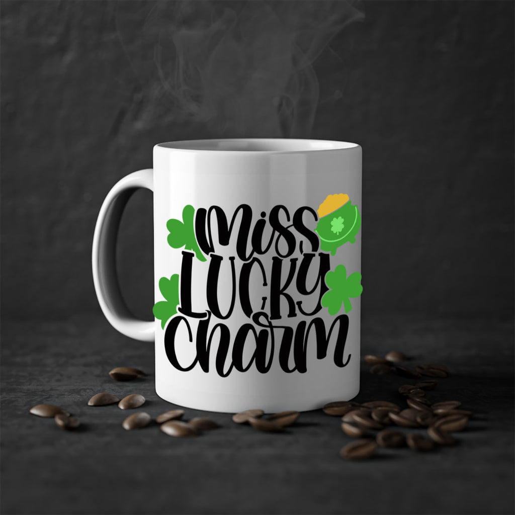 Miss Lucky Charm Style 48#- St Patricks Day-Mug / Coffee Cup