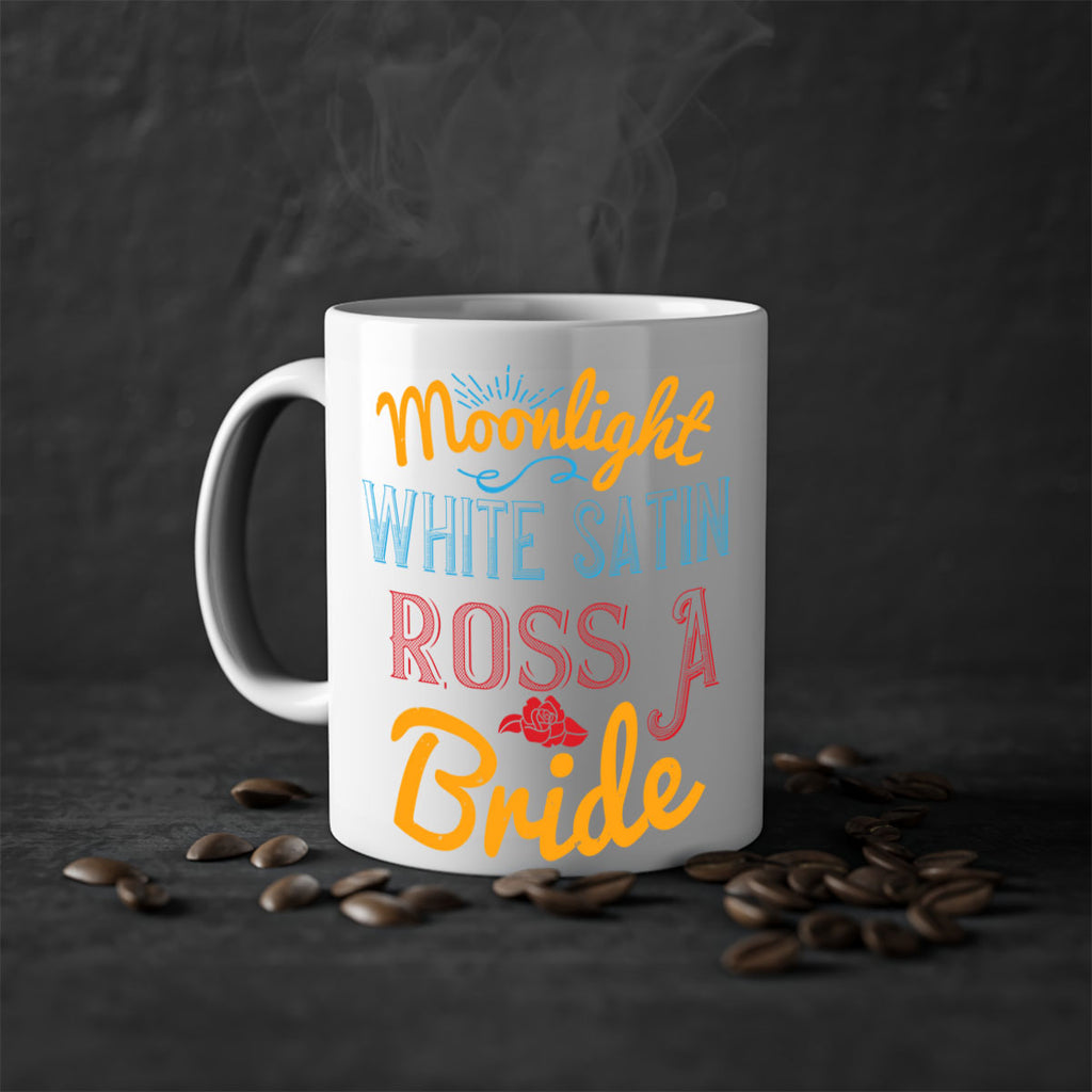 Moonlight white satin ross a bride 42#- bride-Mug / Coffee Cup