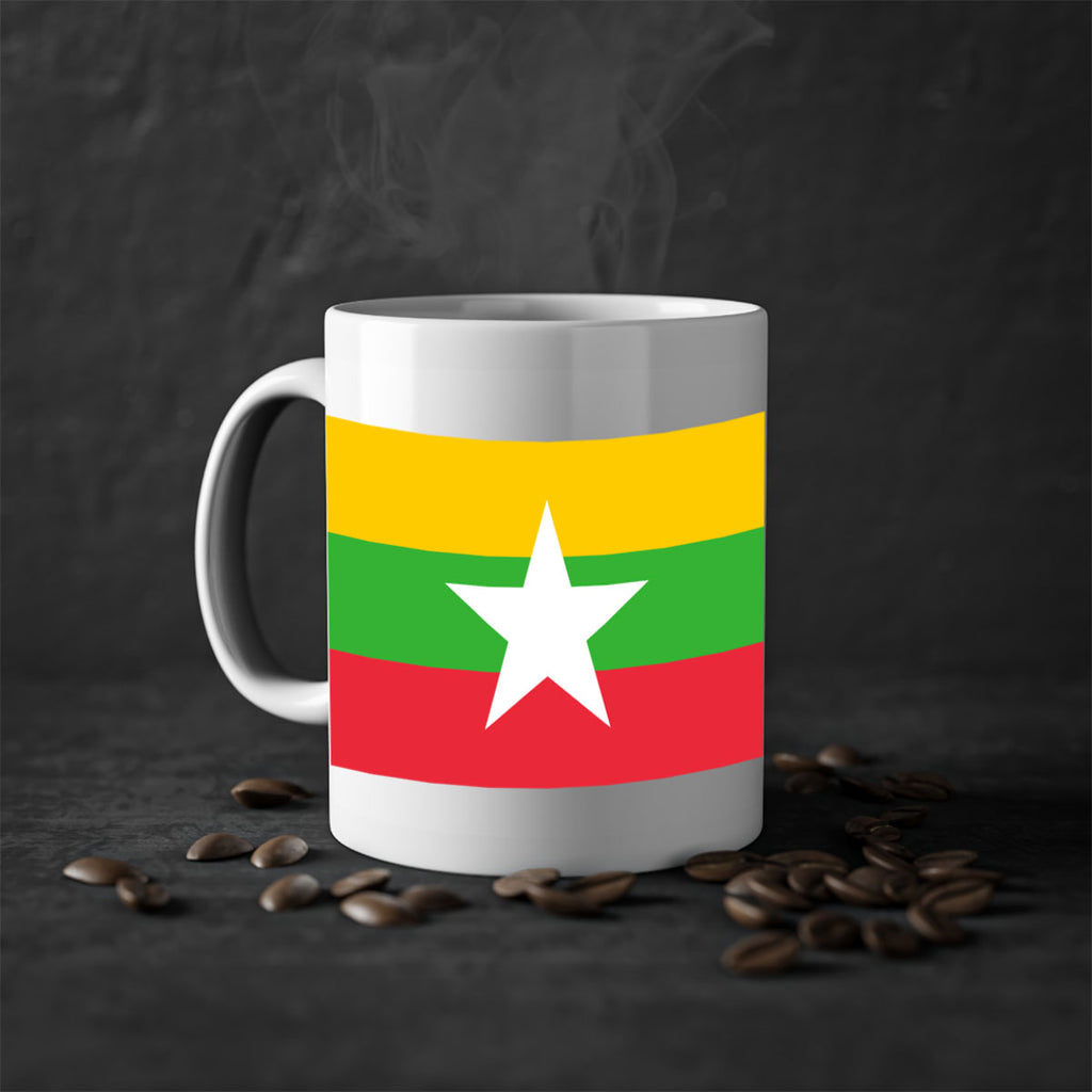 Myanmar 79#- world flag-Mug / Coffee Cup