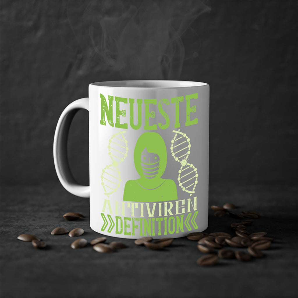 Neueste Antiviren Definition Style 28#- corona virus-Mug / Coffee Cup