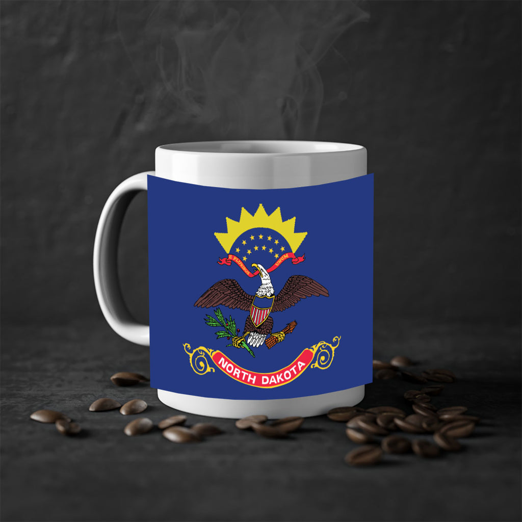 North Dakota 18#- Us Flags-Mug / Coffee Cup