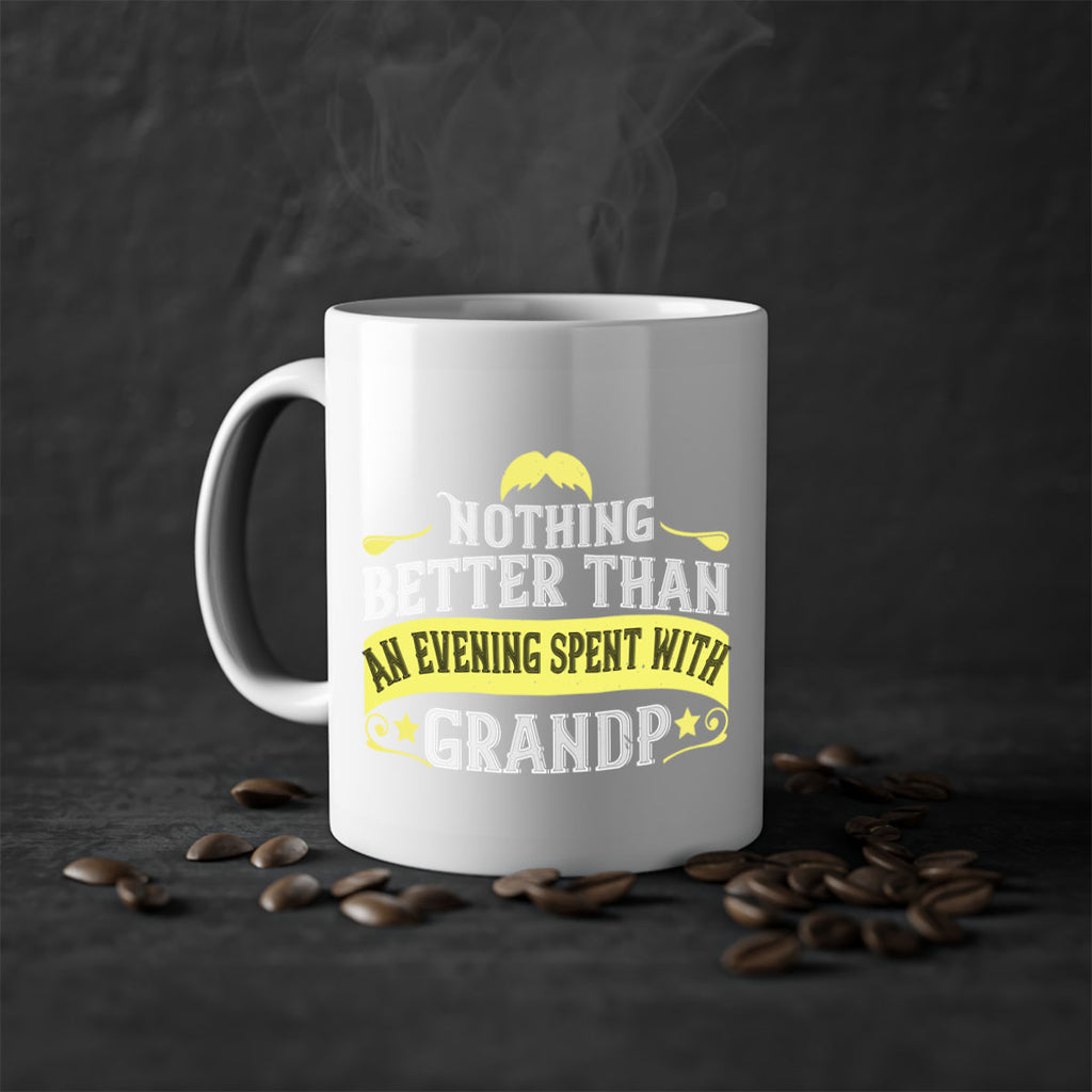 Nothing better than an evening spent with grandpa 80#- grandpa-Mug / Coffee Cup