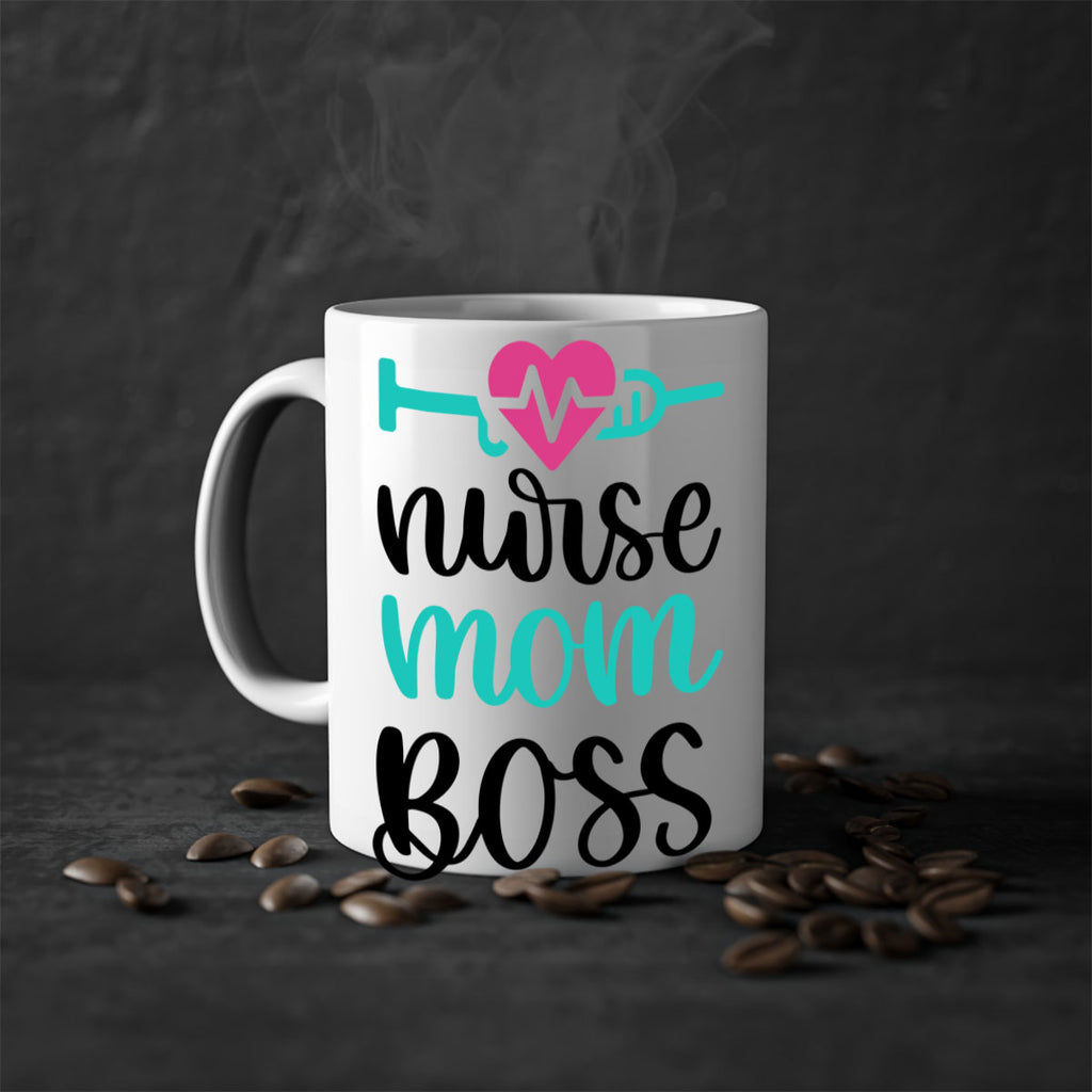 Nurse Mom Boss Style Style 101#- nurse-Mug / Coffee Cup
