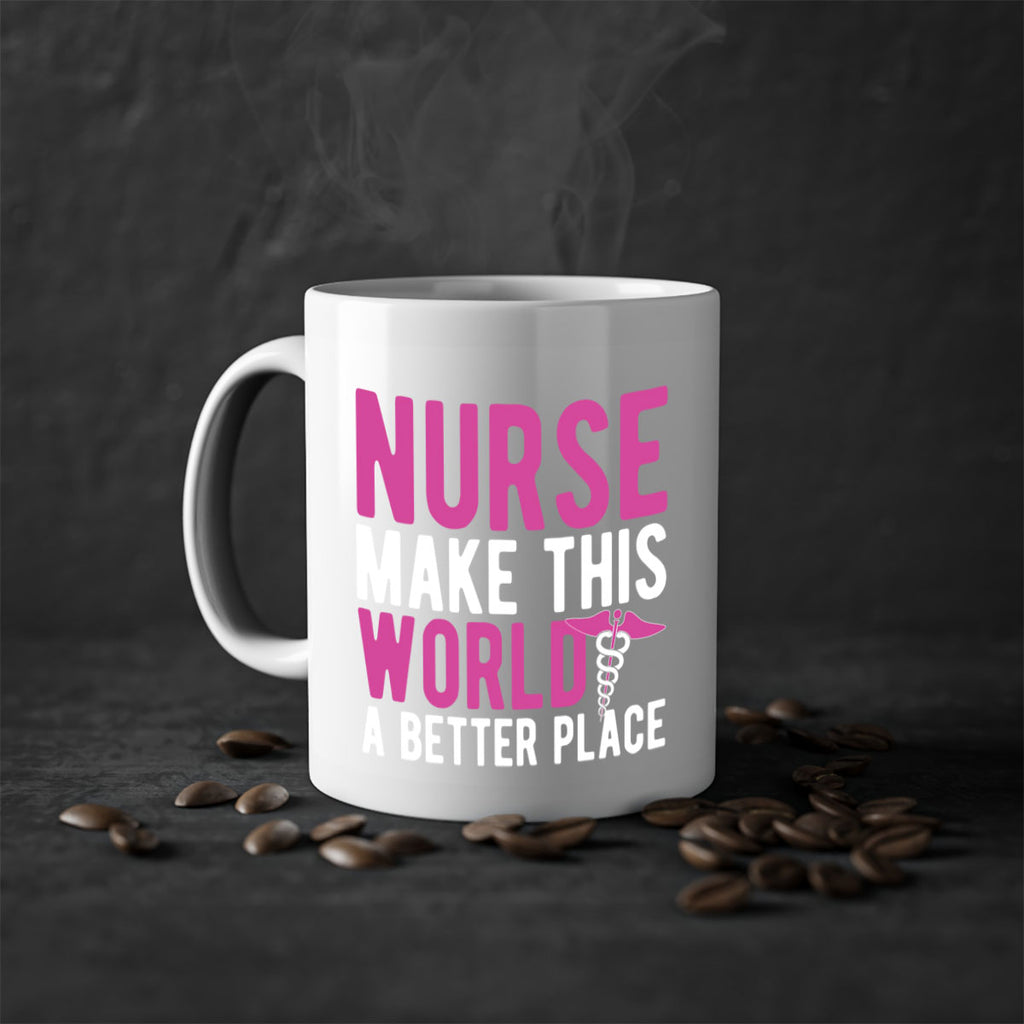Nurse make this Style 281#- nurse-Mug / Coffee Cup