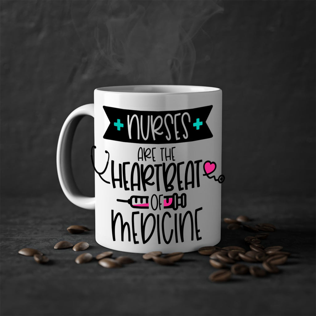 Nurses Are The Heartbeat Of Medicine Style Style 91#- nurse-Mug / Coffee Cup