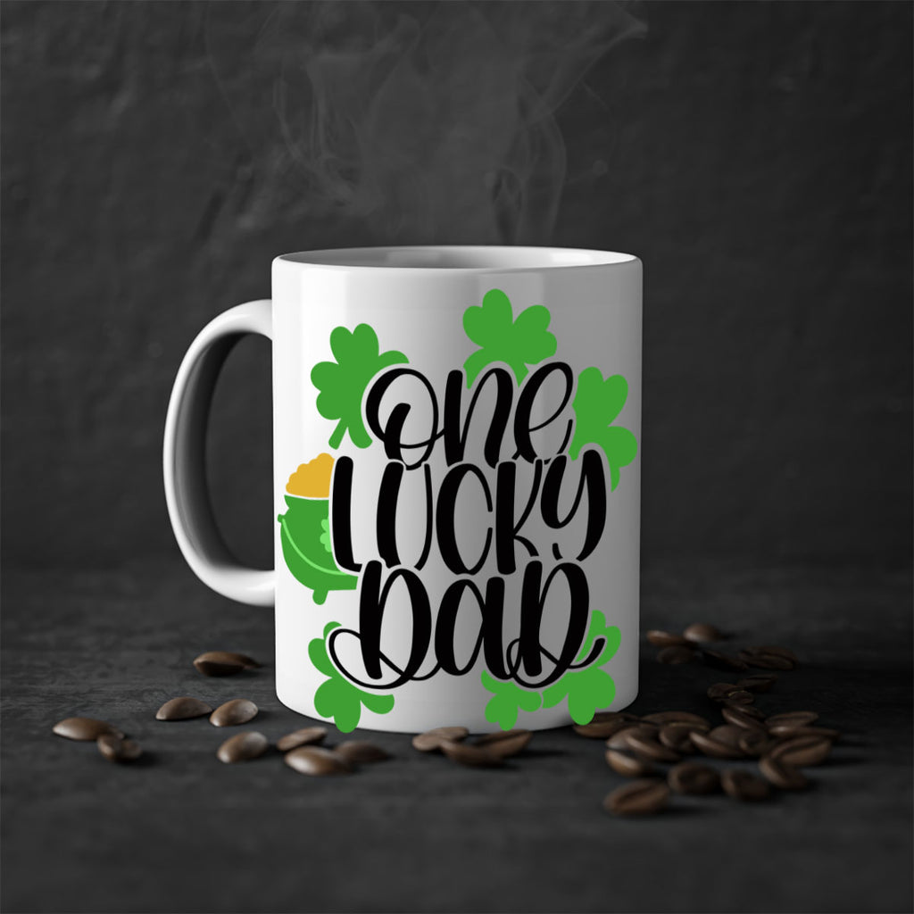 One Lucky Dad Style 43#- St Patricks Day-Mug / Coffee Cup