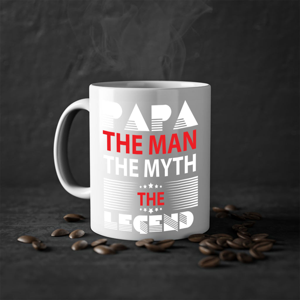 PAPA THE MAN 114#- grandpa-Mug / Coffee Cup