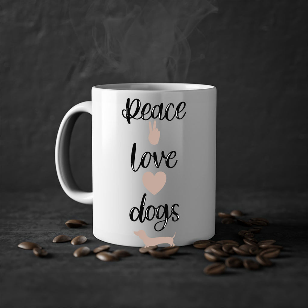 Peace Love Dogs Style 11#- Dog-Mug / Coffee Cup