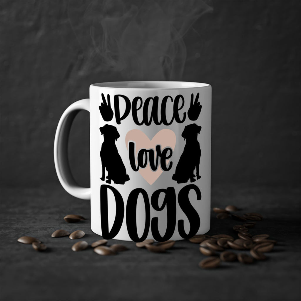 Peace Love Dogs Style 13#- Dog-Mug / Coffee Cup