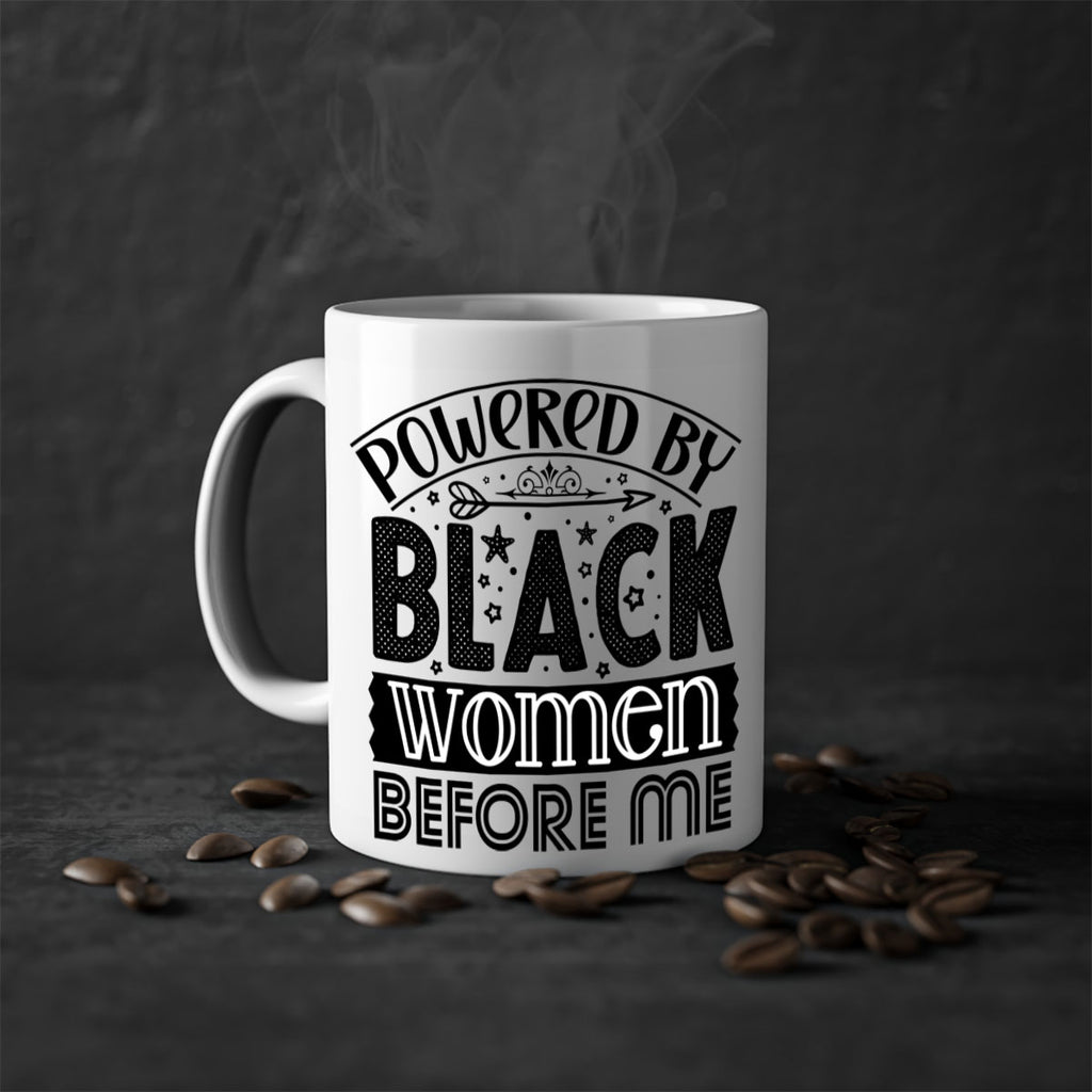 Powered by blackp women before me Style 14#- Black women - Girls-Mug / Coffee Cup