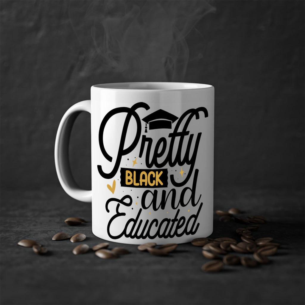 Pretty black and educated copy Style 12#- Black women - Girls-Mug / Coffee Cup