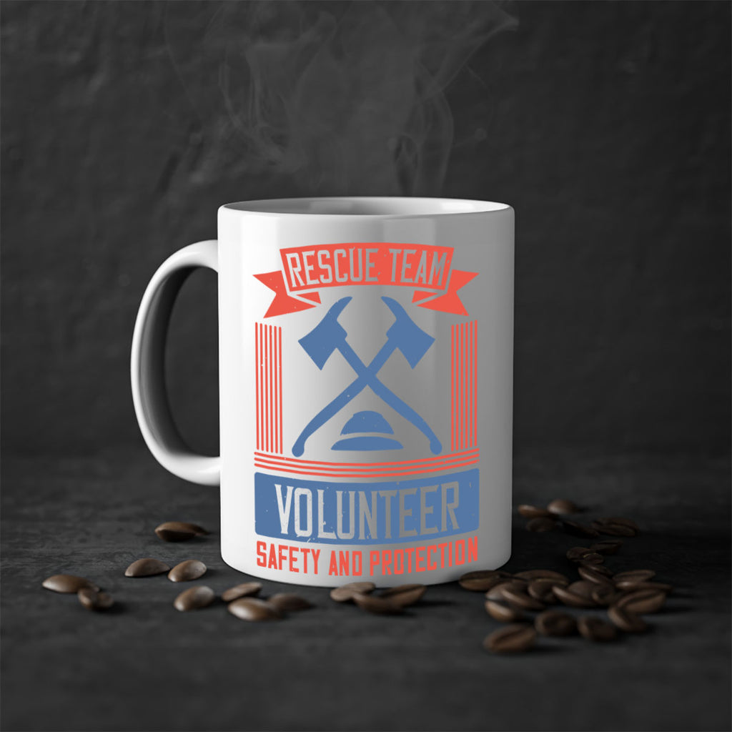 Rescue Team Volunteer Safety And Protection Style 33#-Volunteer-Mug / Coffee Cup