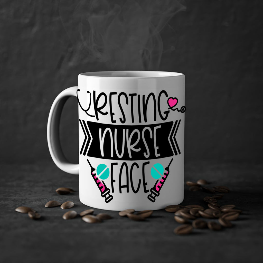 Resting Nurse Face Style Style 58#- nurse-Mug / Coffee Cup