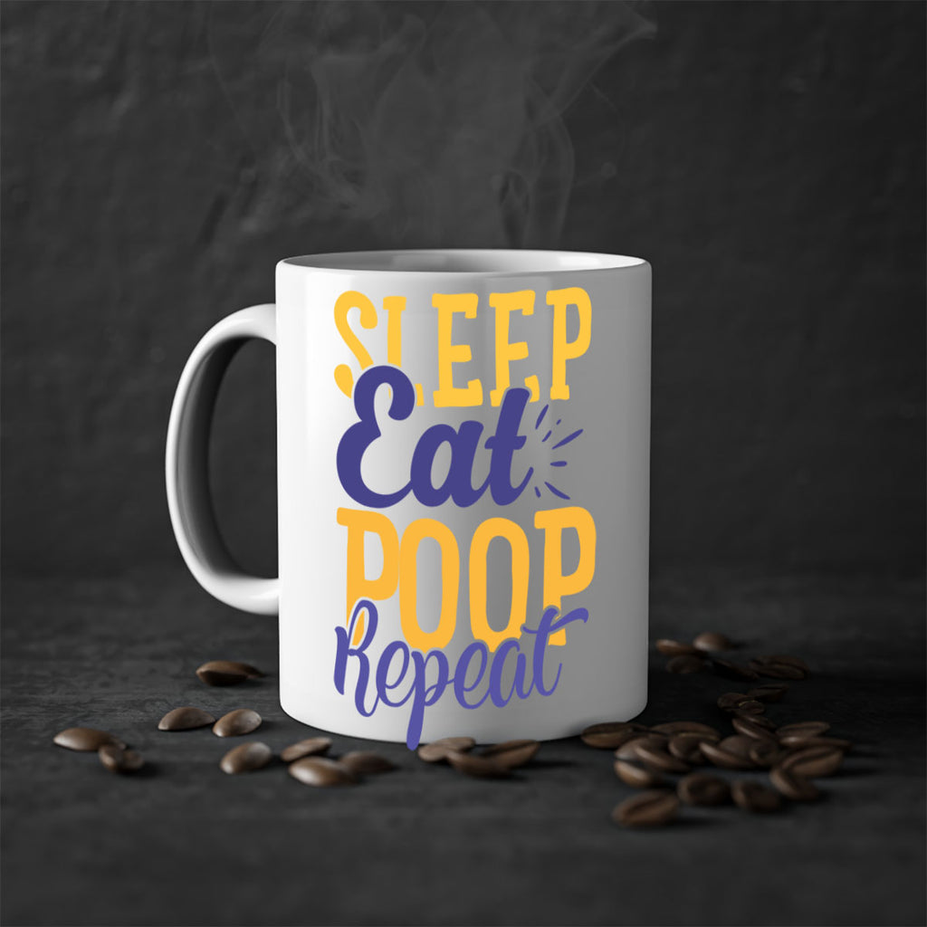 Sleep Eat Poop Repeat Style 201#- baby2-Mug / Coffee Cup