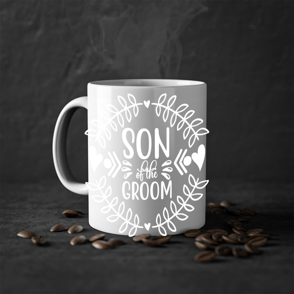Son of 7#- family of the groom-Mug / Coffee Cup