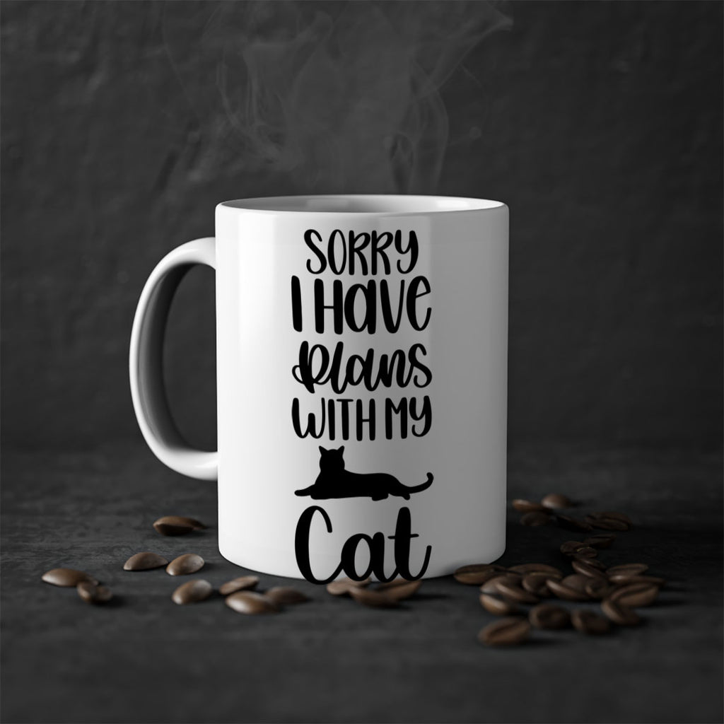Sorry I Have Plans Style 105#- cat-Mug / Coffee Cup