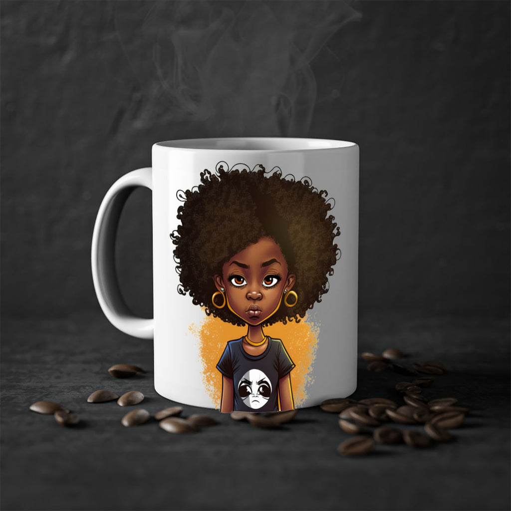 Sparkling Black Girl Design 8#- Black women - Girls-Mug / Coffee Cup