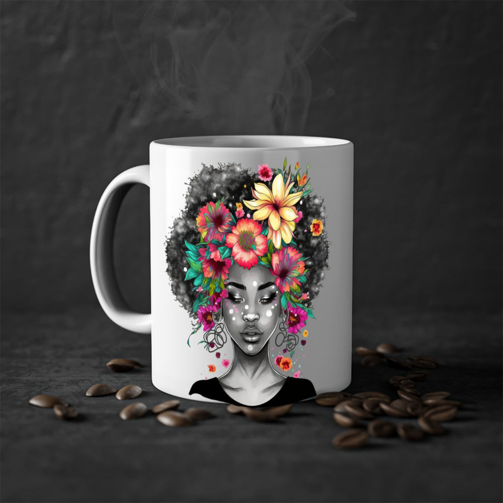 Sparkling Black Girl Design 9#- Black women - Girls-Mug / Coffee Cup
