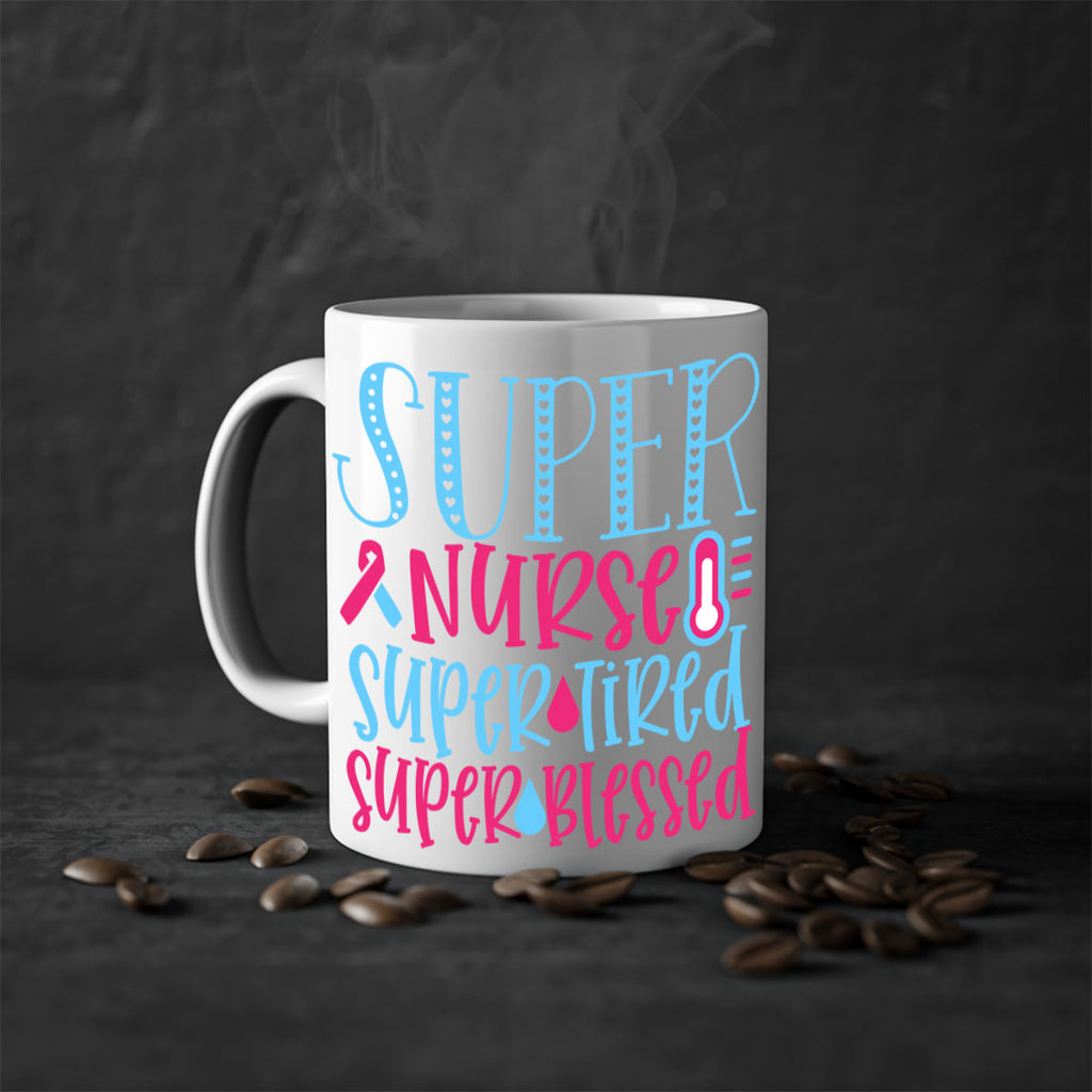 Super Nurse Super Tired Style 346#- nurse-Mug / Coffee Cup