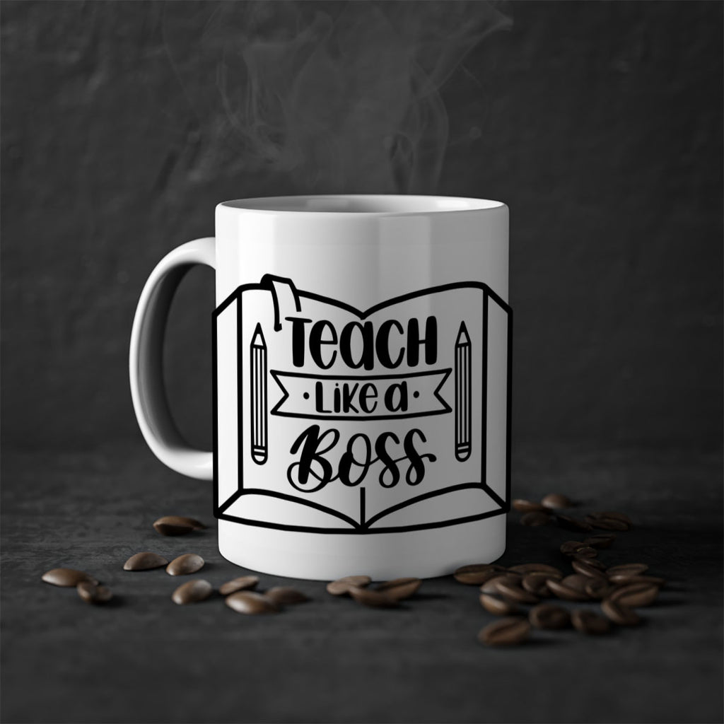 Teach Like A Boss Style 54#- teacher-Mug / Coffee Cup